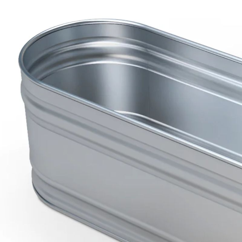 Hastings 6ft Oval Steel Stock Tank | Ice Bath